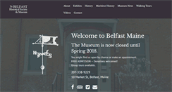 Desktop Screenshot of belfastmuseum.org